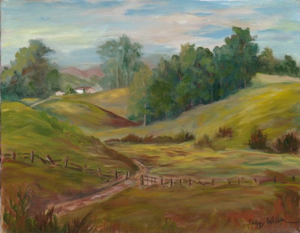 Spring Watsonville Country Scene